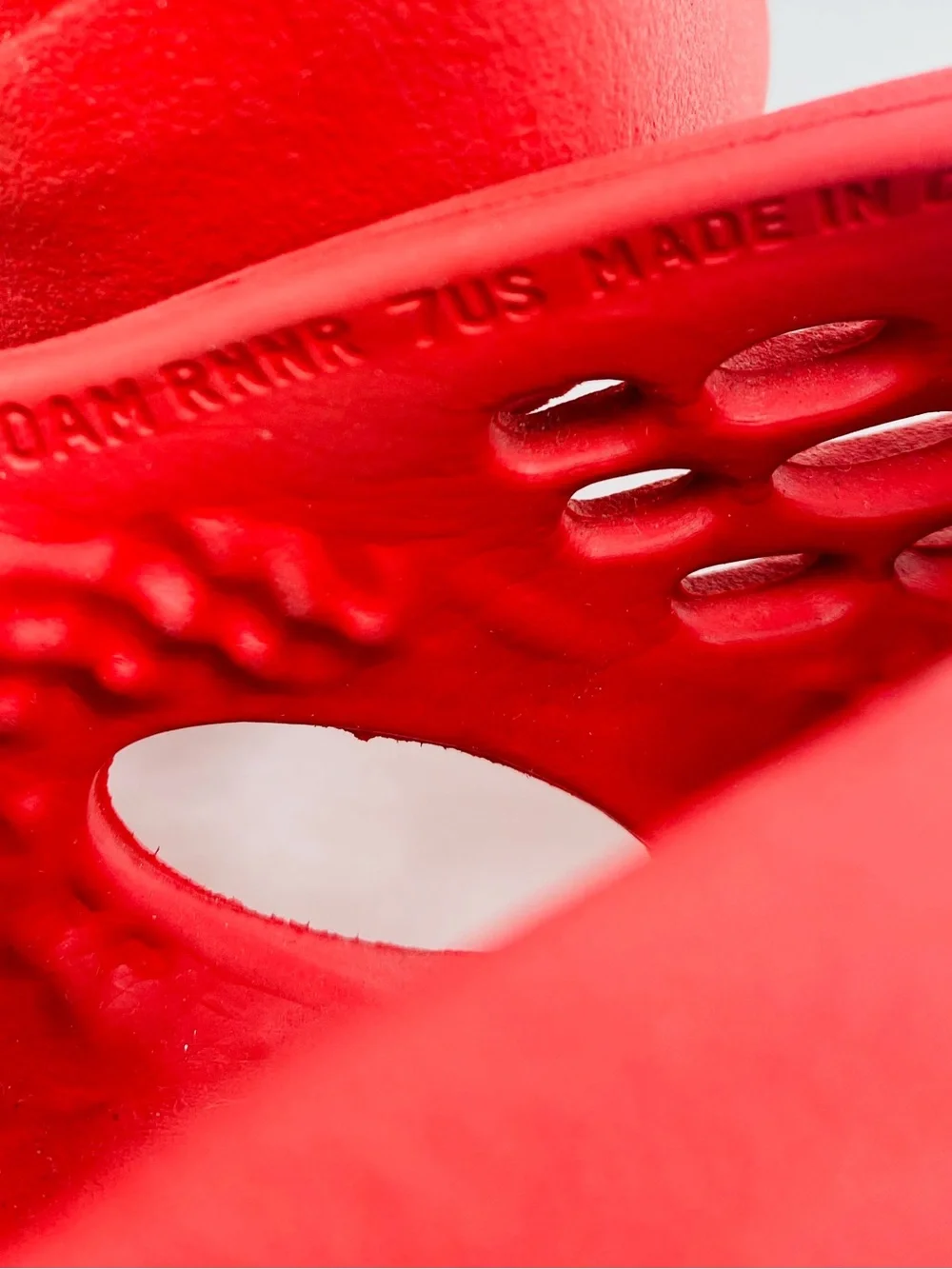 Adidas Yeezy Foam Runner Vermilion Red